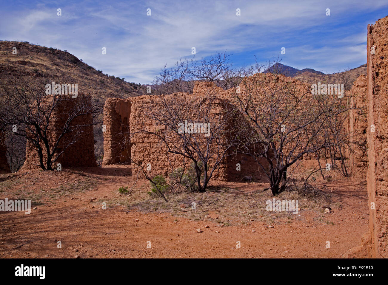 with mud walls stock