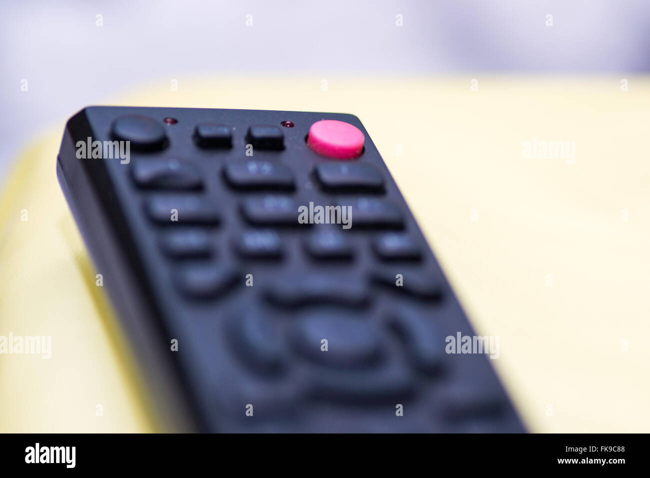tv remote control television watching screen device Stock Photo Alamy