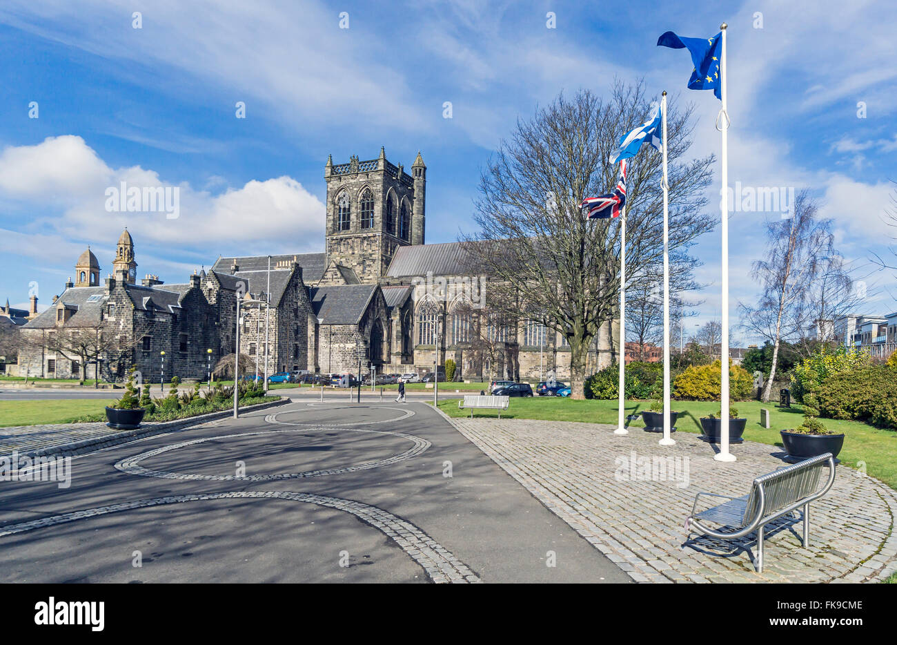 Paisley abbey renfrewshire scotland uk hires stock photography and