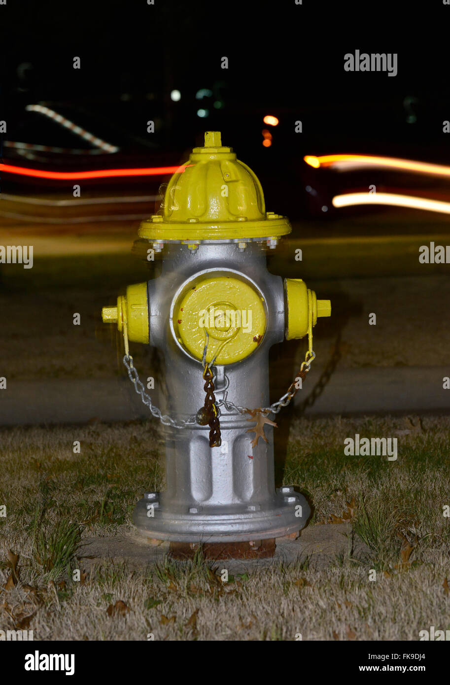 Fire Plugs, Fire Hydrants Stock Photo