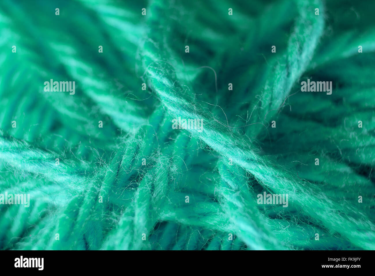 Macro Close Up Green Yarn Wool Texture Background Stock Photo - Alamy