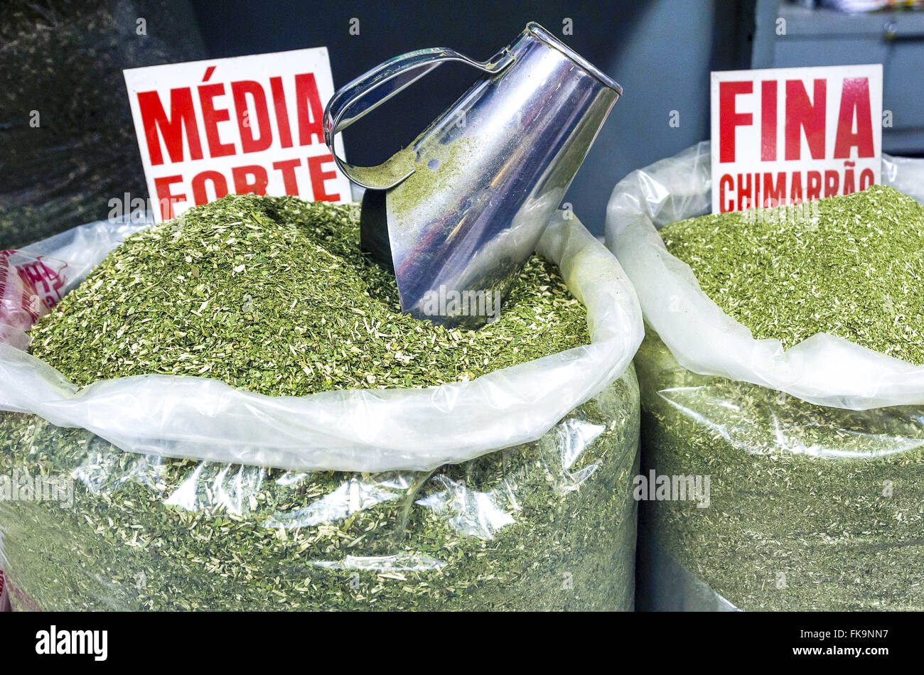 Herbs for tea in bulk for sale in Municipal Market banking Antonio