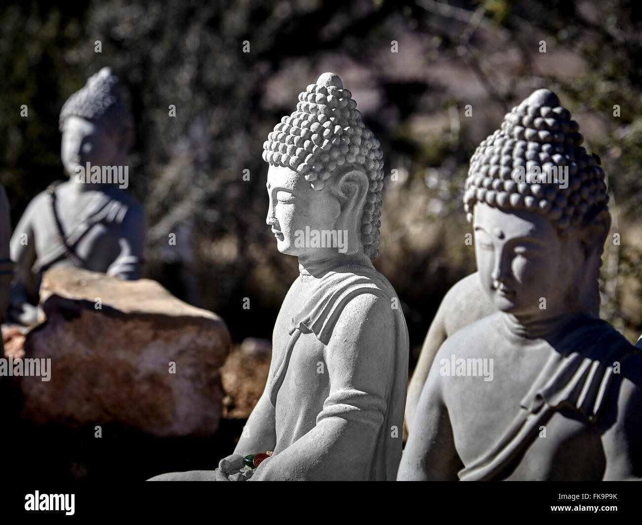 Buddhist monk figures hi-res stock photography and images - Alamy