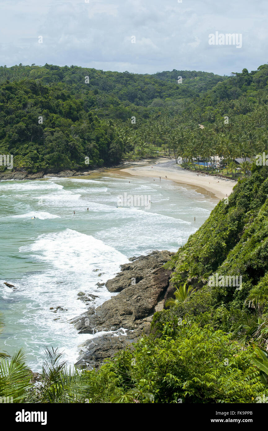 Sao Jose Beach view from the lookout Prainha - Cocoa Coast Stock Photo