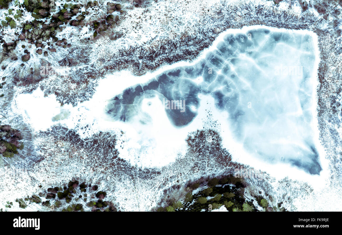 Tranquil frozen nature hi-res stock photography and images - Alamy