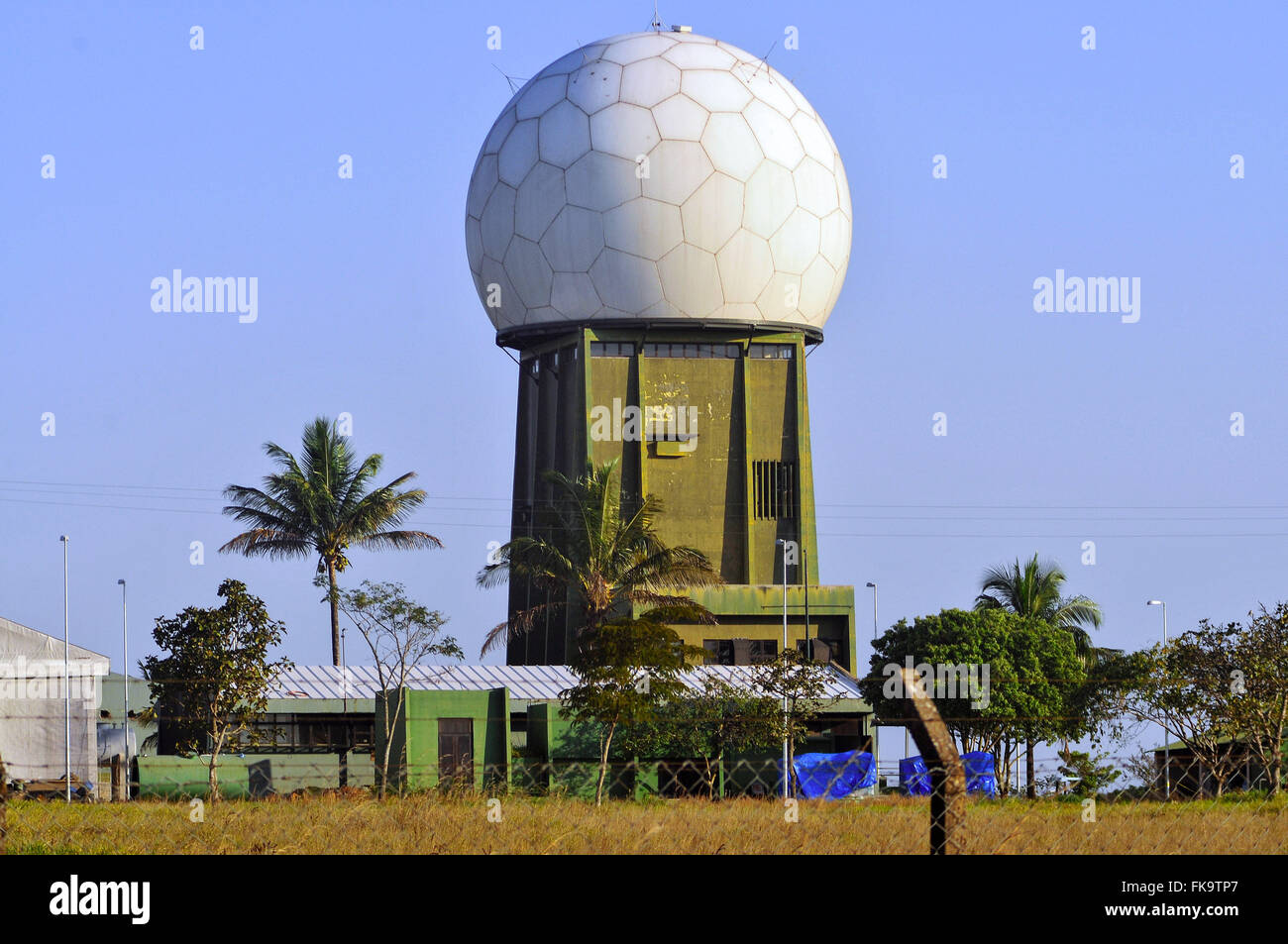 I CINDACTA Integrated Center for Air Defense and Air Traffic Control Stock Photo