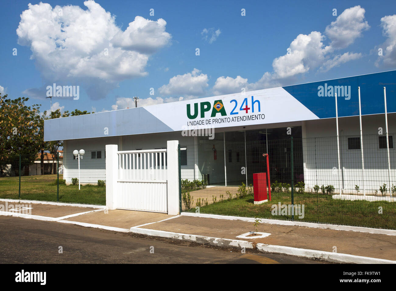 Emergency Unit - APU 24 hours - the Municipal Health Stock Photo - Alamy
