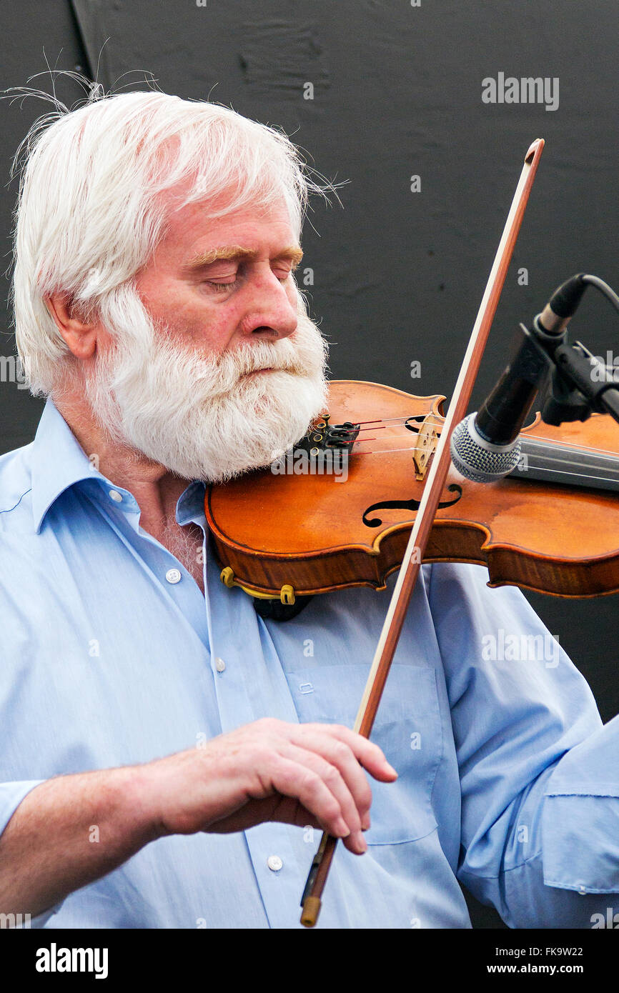 john sheahan fiddle Stock Photo