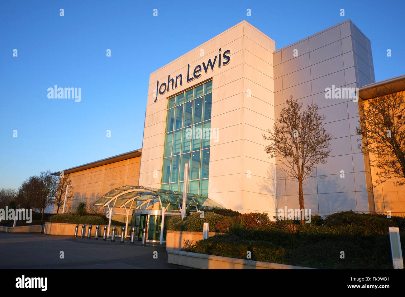 The Impressive John Lewis Store Front In The Mall At Cribbs