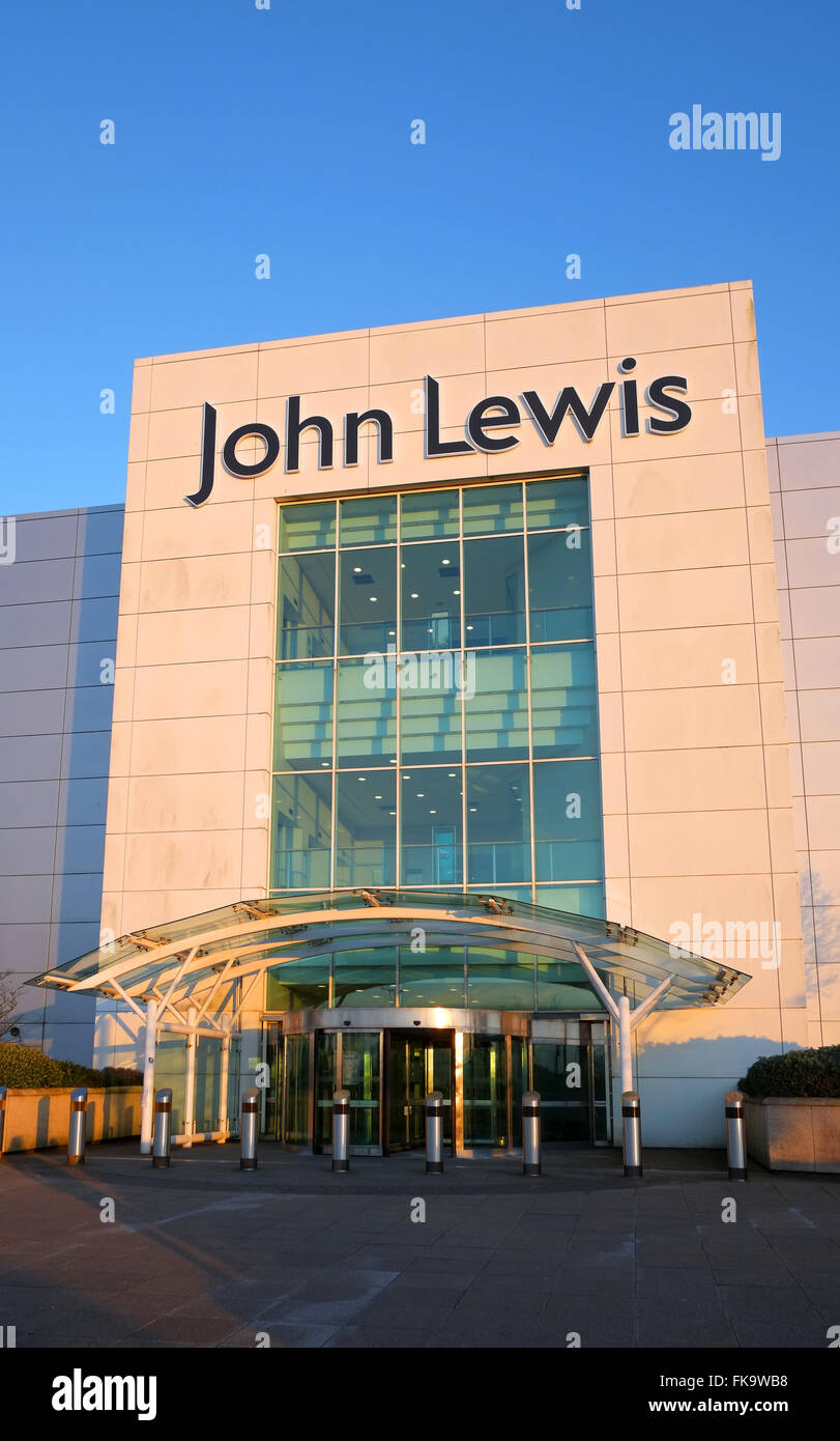 The Impressive John Lewis Store Front In The Mall At Cribbs