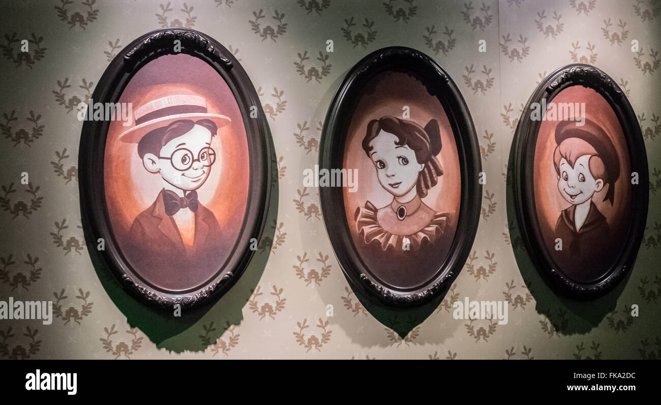 Orlando FL USA 2nd Feb 2016 The Peter Pan Ride Is A Favorite 