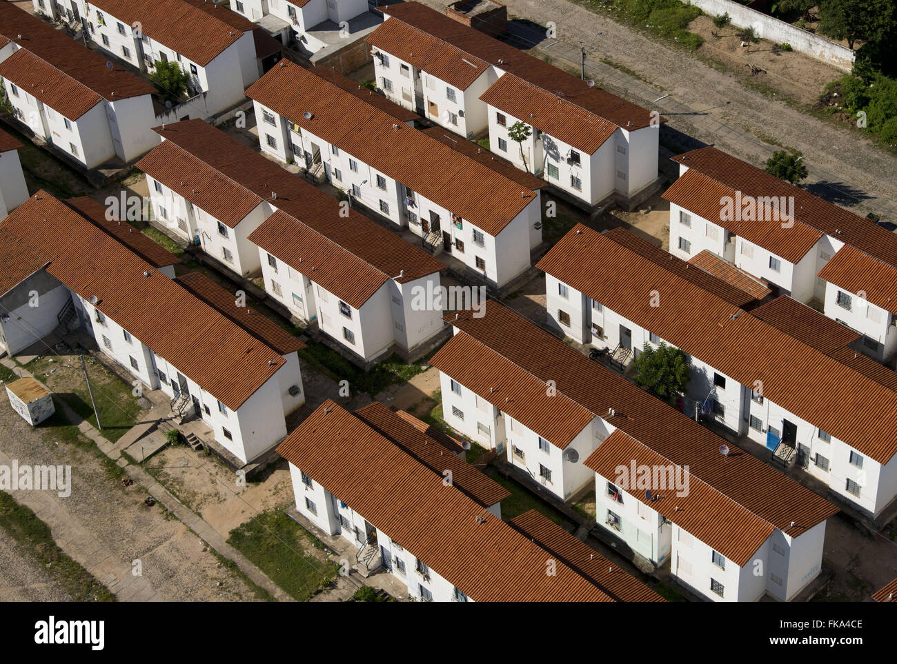 Residential developments in Granja Lisbon - South Western Area of ??Fortaleza Stock Photo