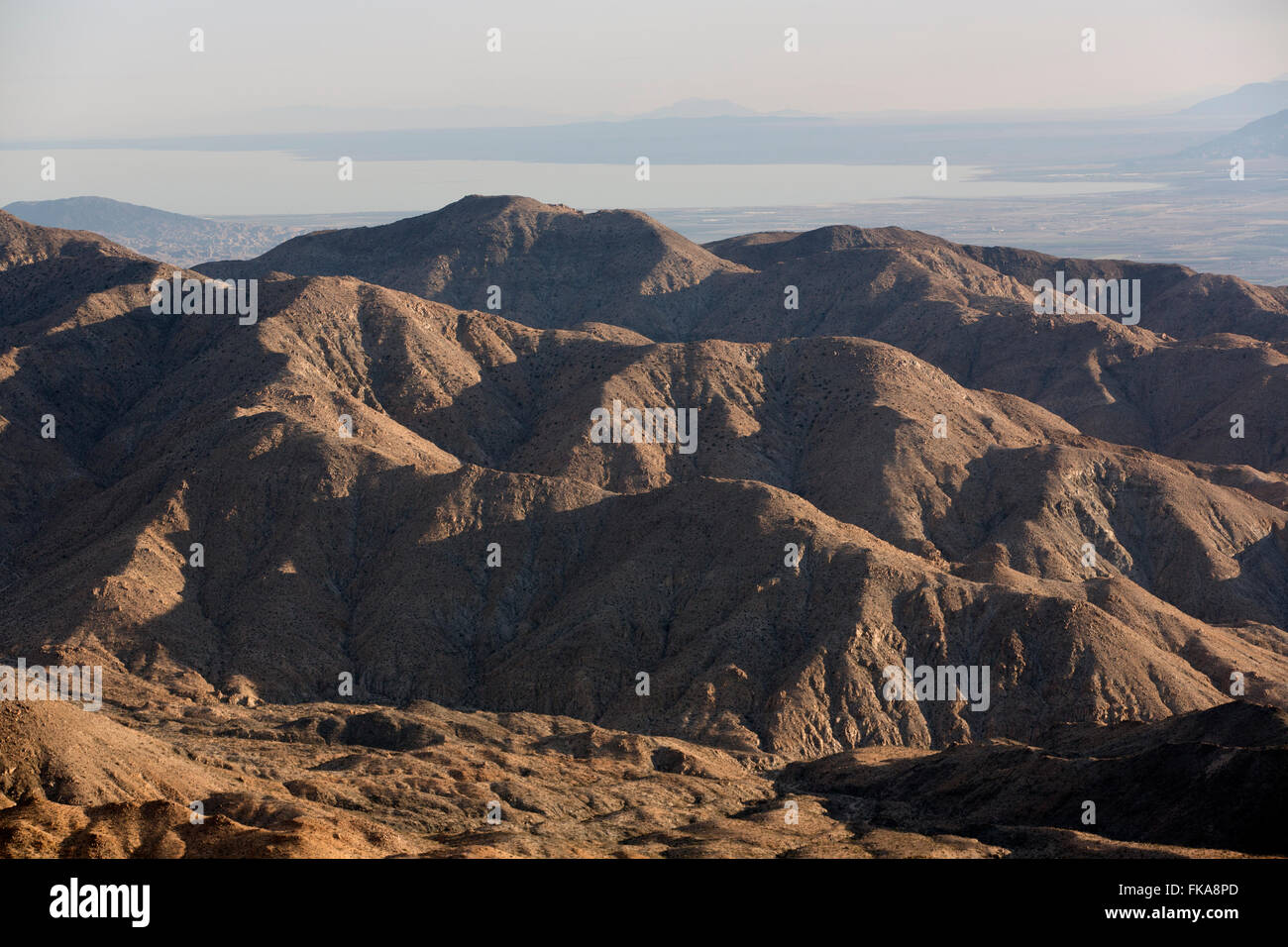 Looking south to Imperial Valley and the Salton Sea from Keys View, Joshua Tree National Park