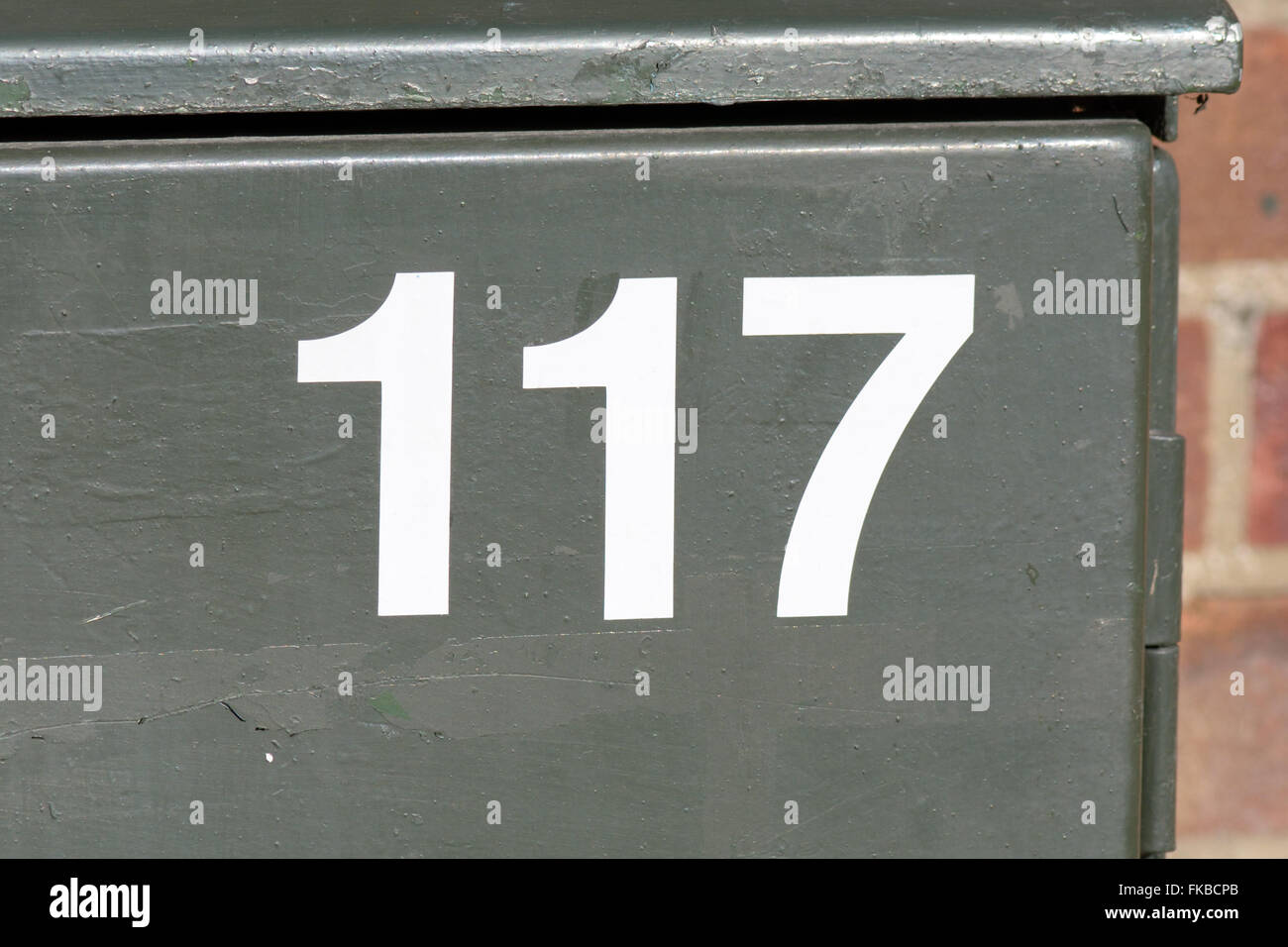Number 117 hi-res stock photography and images - Alamy