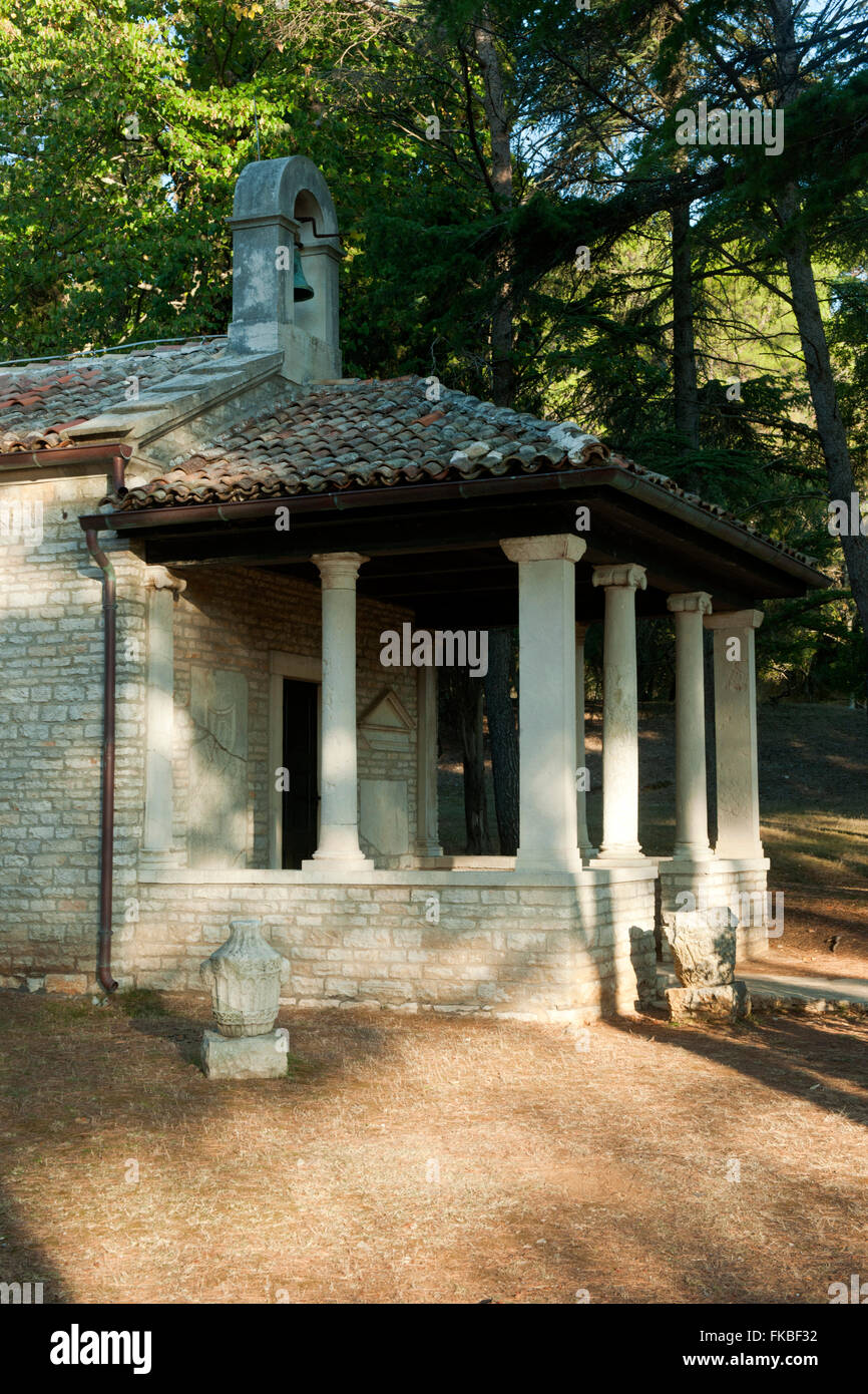 Kroatien, Istrien, Insel Veli Brijuni im Nationalpark BrijuniInseln