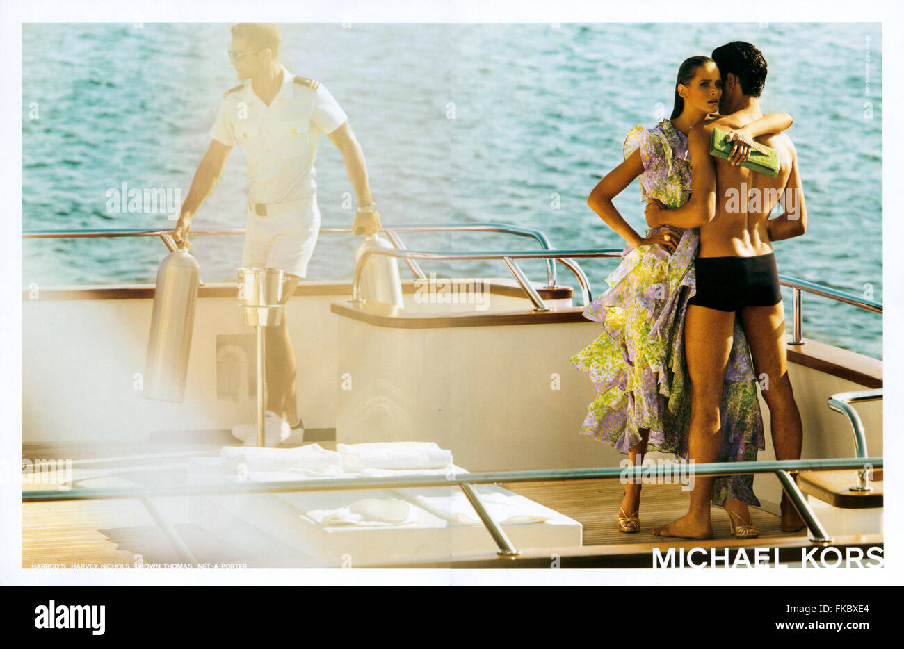 2000s USA Michael Kors Magazine Advert Stock Photo