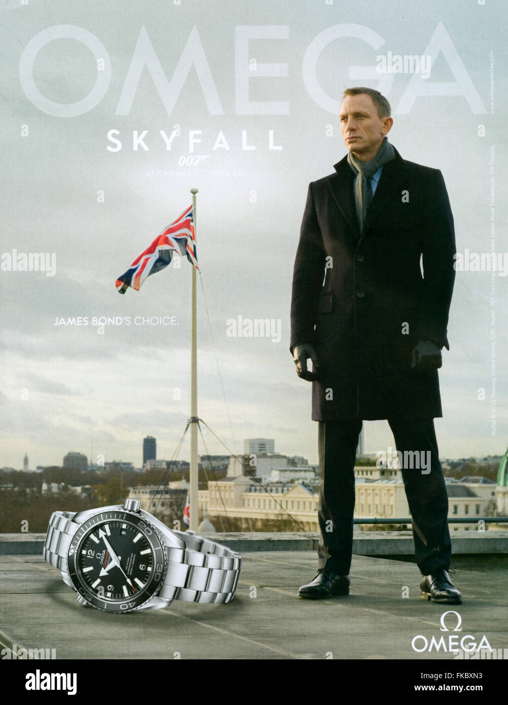 Daniel craig omega advert discount