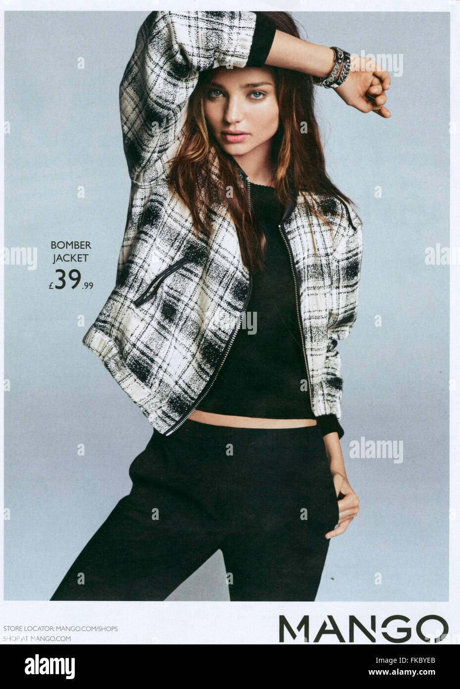 2010s UK Mango Magazine Advert Stock Photo Alamy