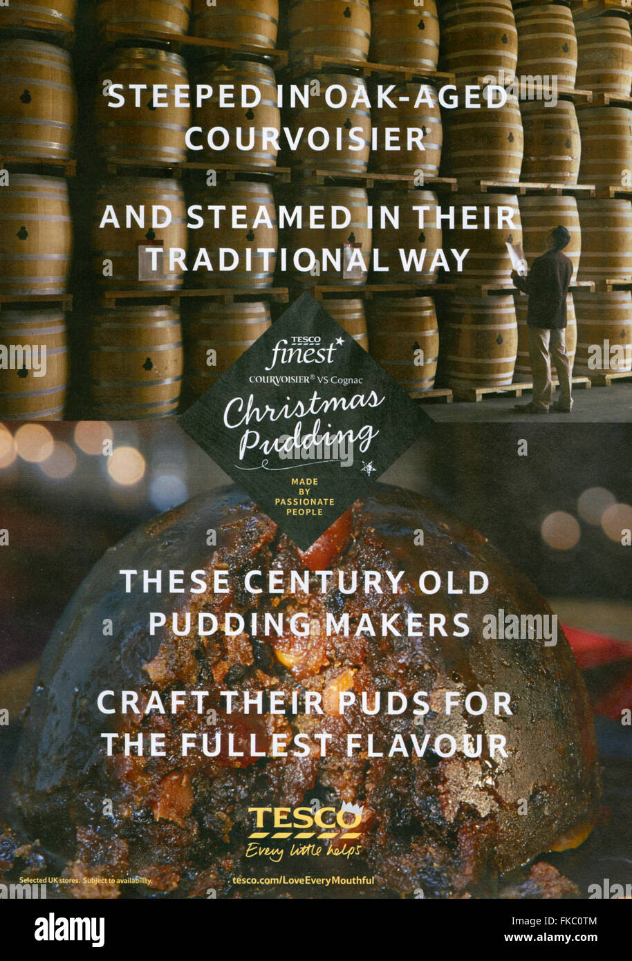 2010s UK Tesco Magazine Advert Stock Photo Alamy