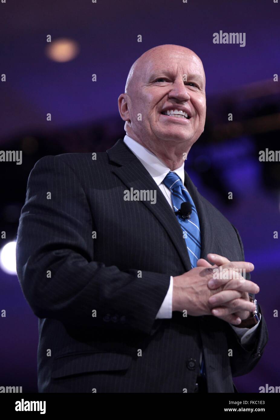 U.S. Rep. Kevin Brady of Texas during the annual American Conservative Union CPAC conference at National Harbor March 3, 2016 in Oxon Hill, Maryland. Stock Photo