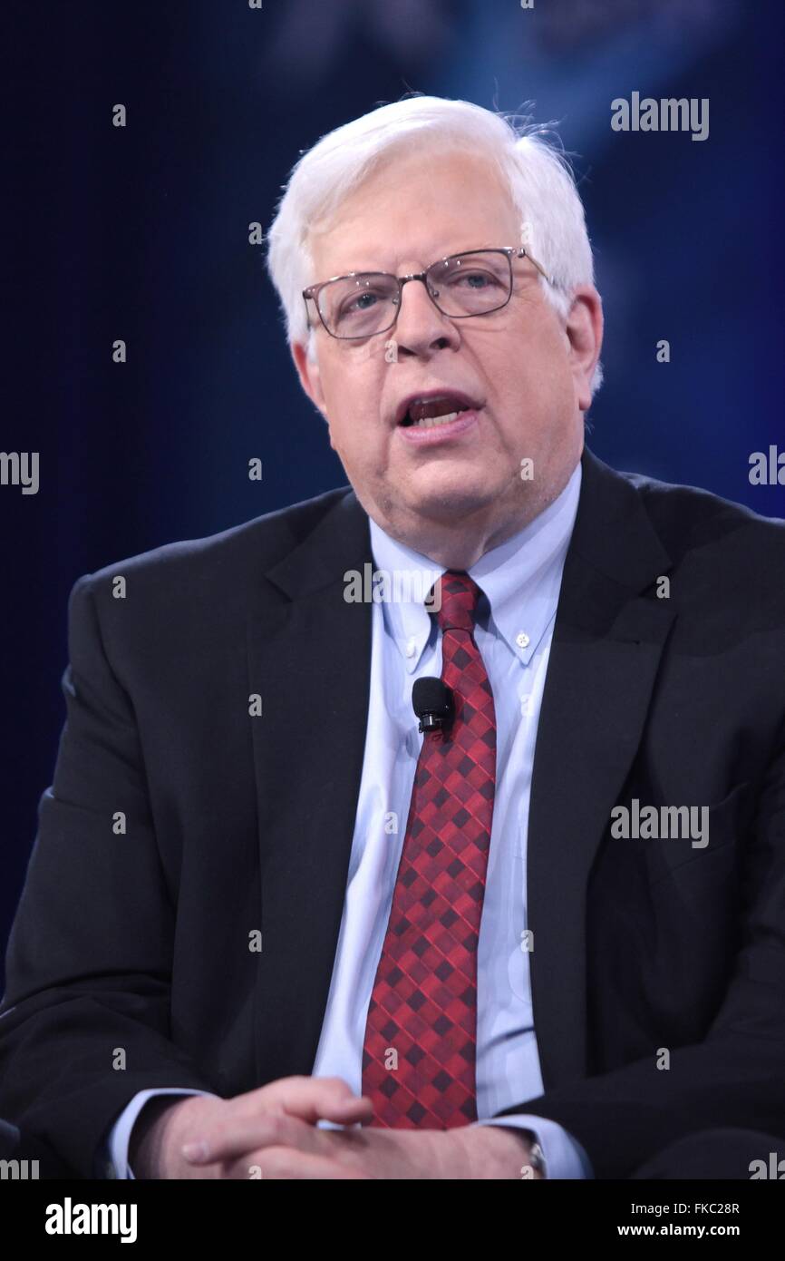 Conservative radio talk show host Dennis Prager during the annual American  Conservative Union CPAC conference at National Harbor March 3, 2016 in Oxon  Hill, Maryland Stock Photo - Alamy