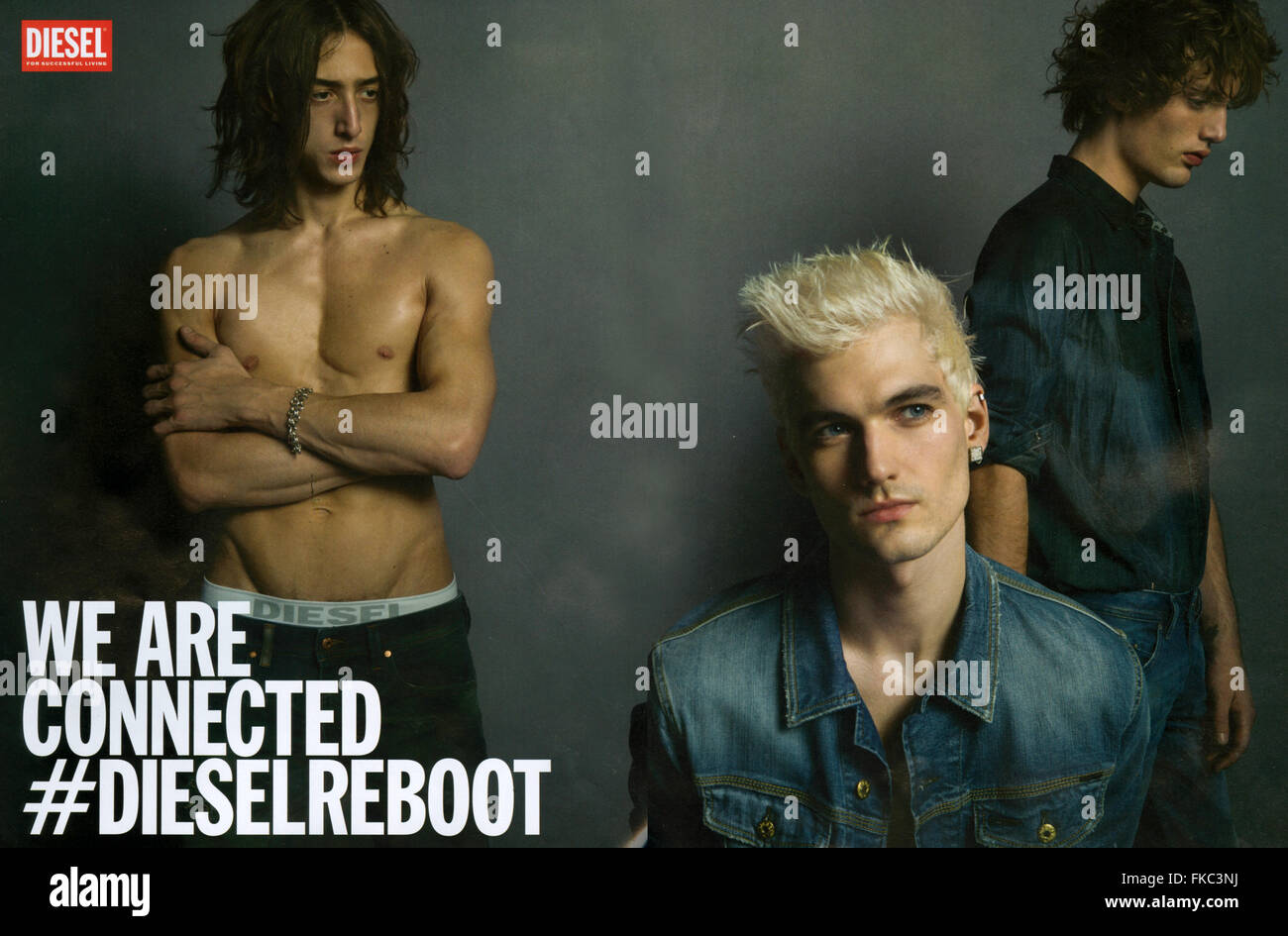 2010s UK Diesel Magazine Advert Stock Photo - Alamy