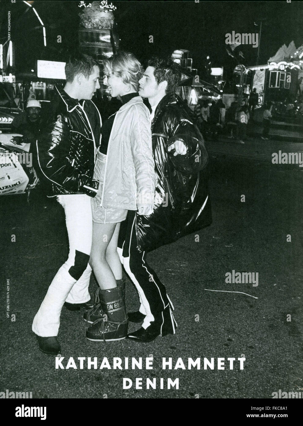 1990s uk katharine hamnett magazine hi-res stock photography and