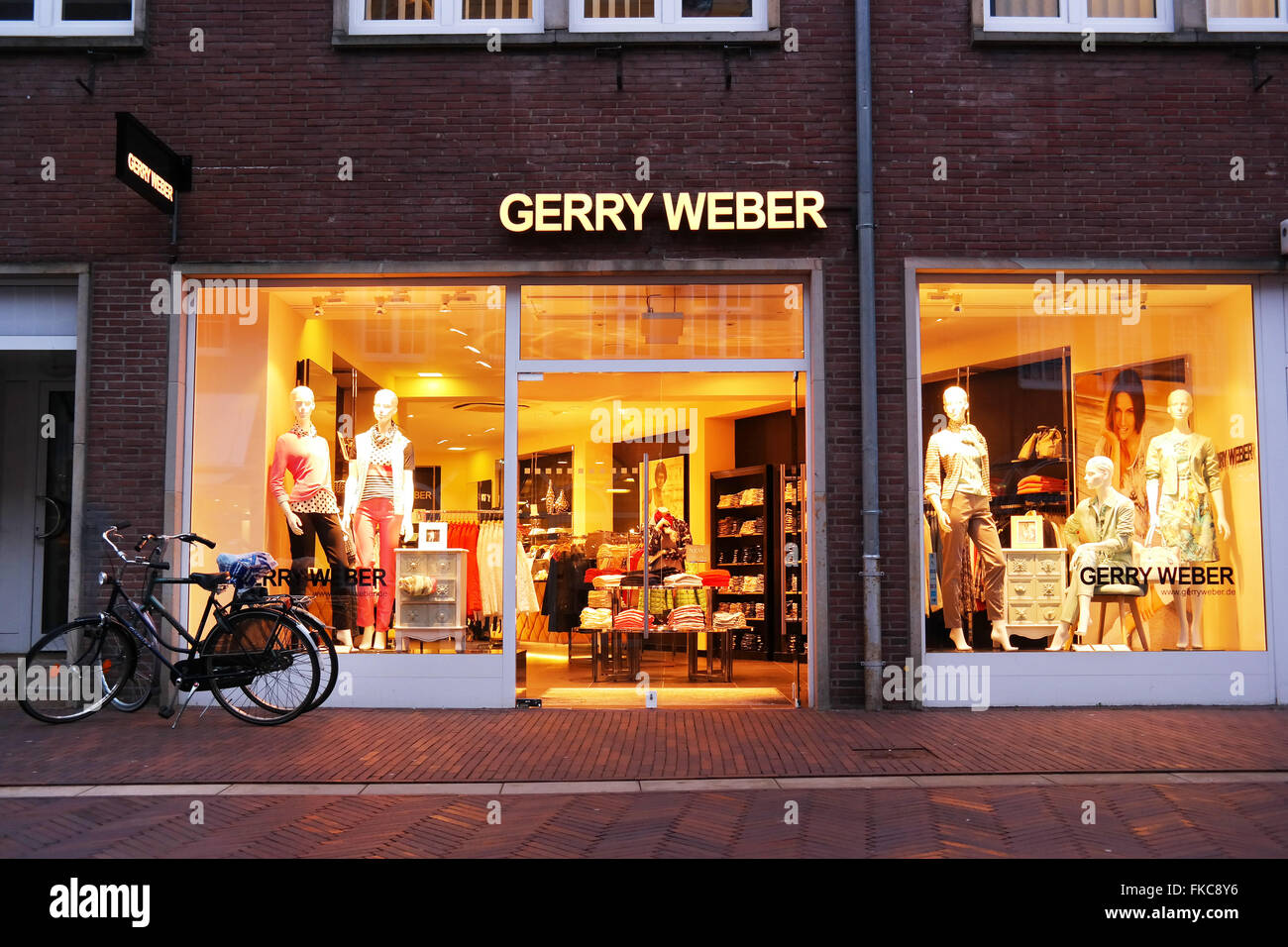 Gerry Weber fashion store during the afternoon in Meppen, Germany Stock  Photo - Alamy