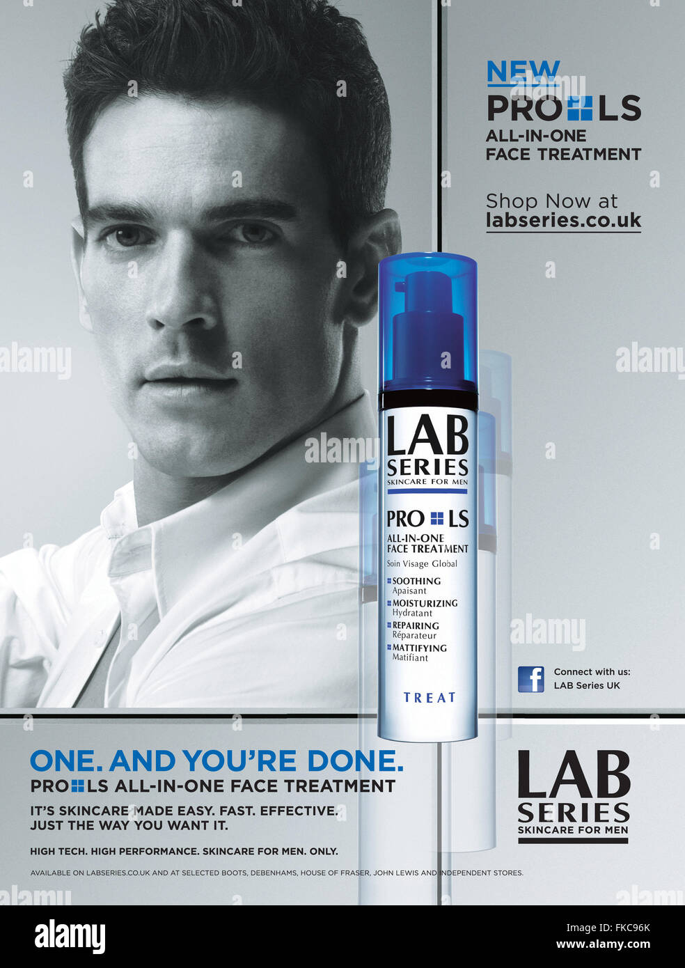 2010s UK LAB Series Magazine Advert Stock Photo Alamy