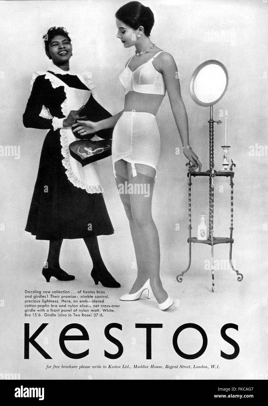 https://c8.alamy.com/comp/FKCAG7/1950s-usa-kestos-magazine-advert-FKCAG7.jpg