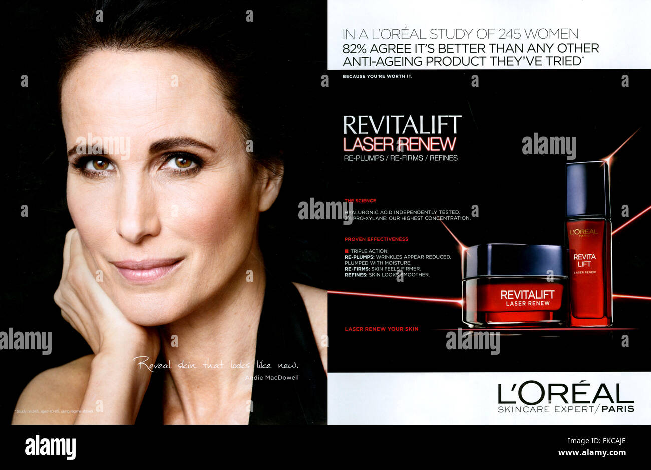 2019 year look- LOreal in advert dispute 2019 year for lady- LOreal in advert dispute