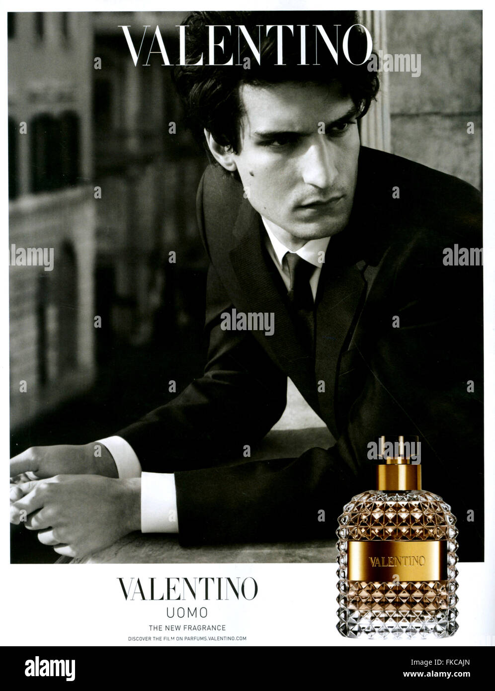 Valentino aftershave hi-res stock photography images -