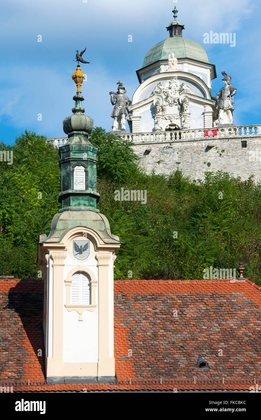 Österreich, Steiermark, Bezirk Leibnitz, Ehrenhausen, Mausoleum des Ruprecht von Eggenberg Stock Photo