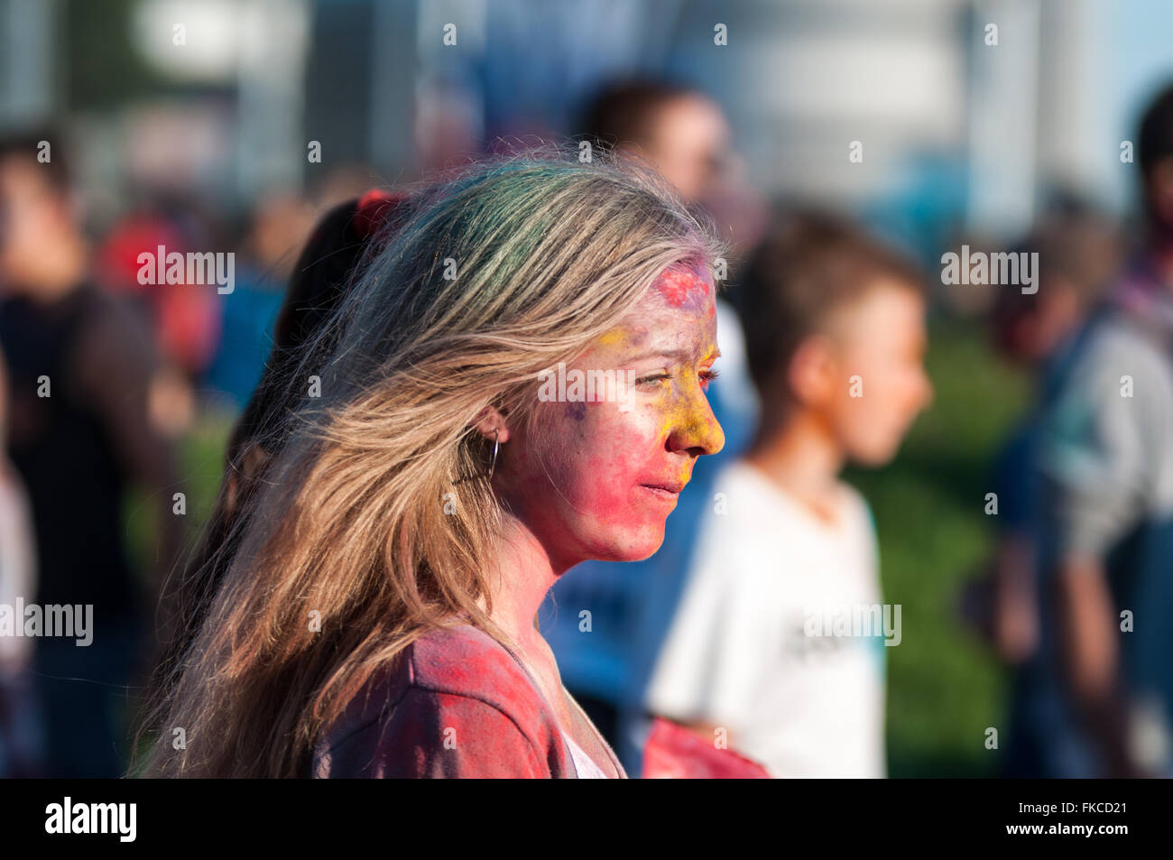 celebration of holi vedio