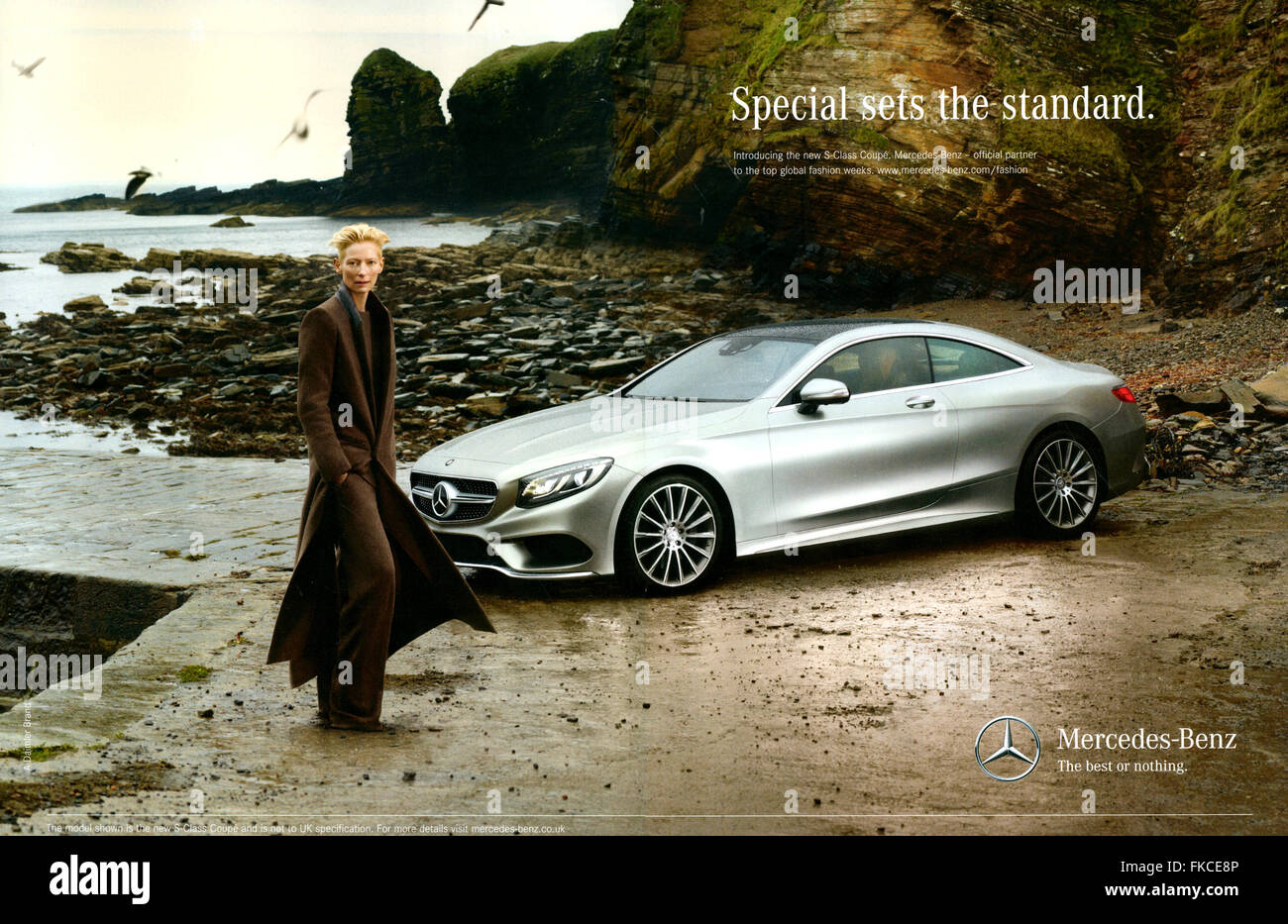 2010s Uk Mercedes Benz Magazine Advert Stock Photo Alamy