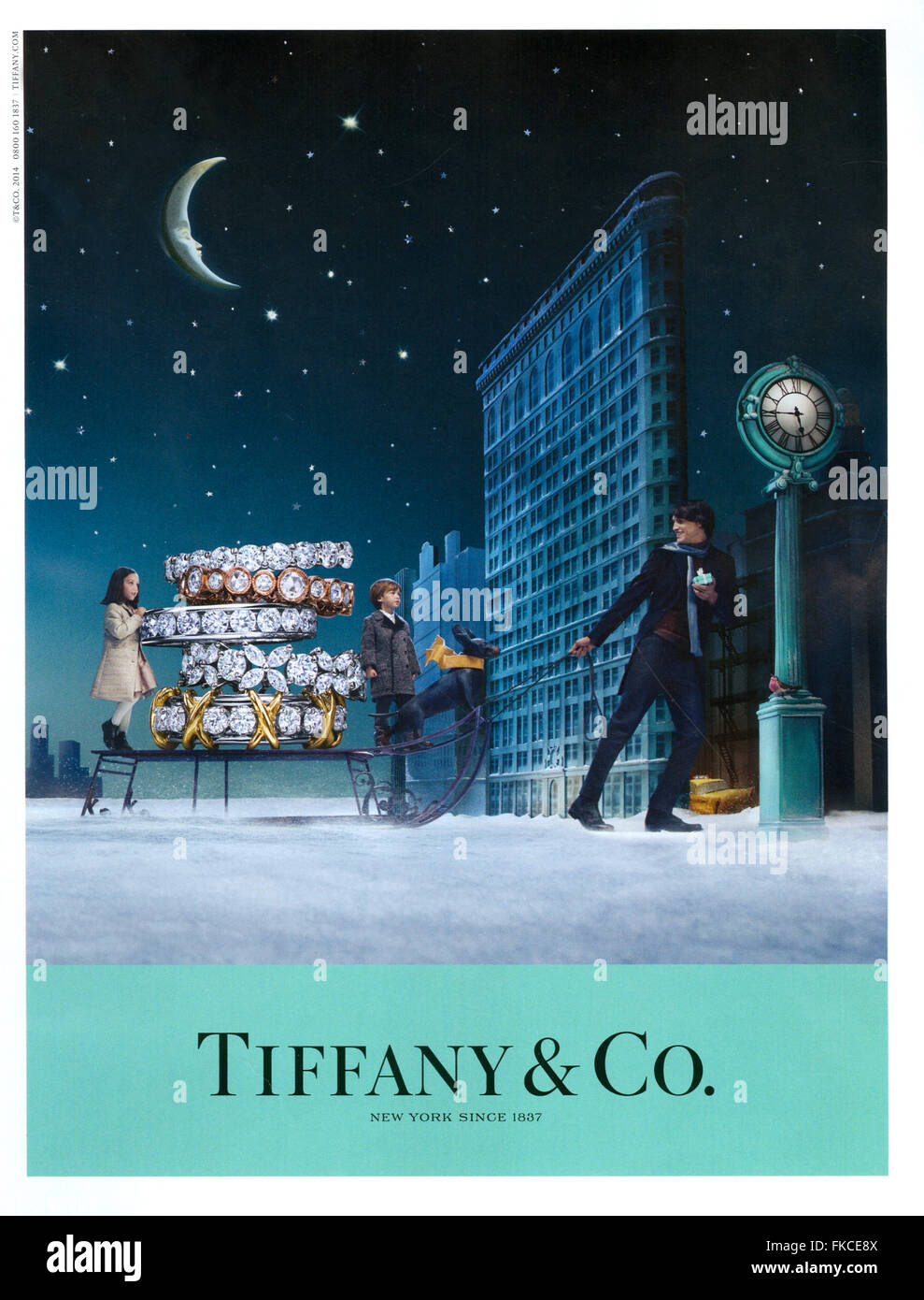 2010s UK Tiffany & Co Magazine Advert Stock Photo - Alamy