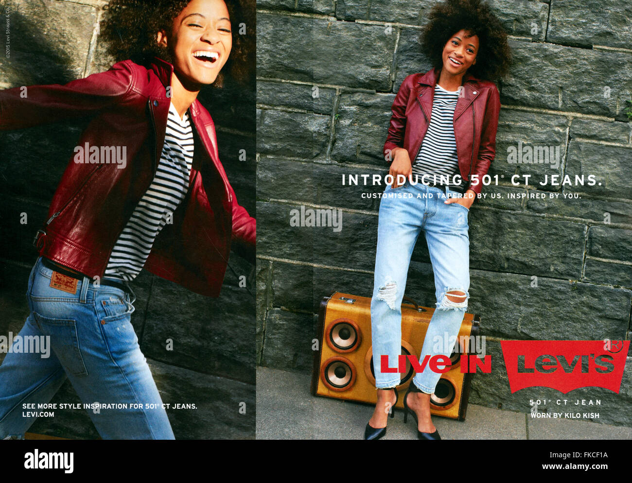 passatempo Perceptual Foglio jeans werbung levis accesso Frontiera