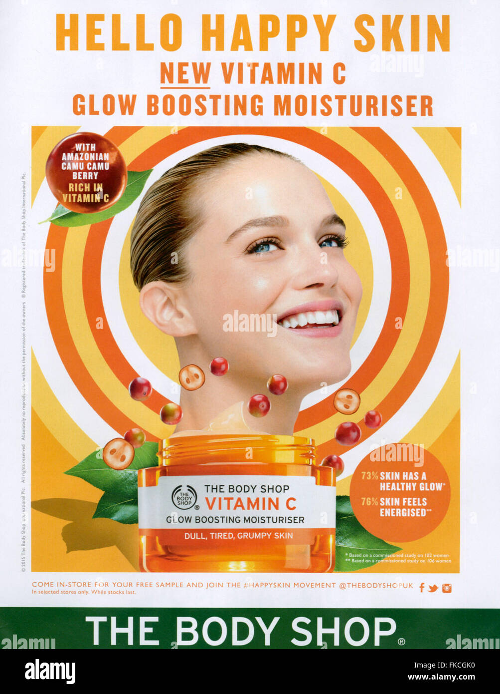 Body shop advert hires stock photography and images Alamy