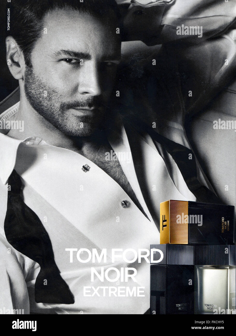 2010s UK Tom Ford Magazine Advert Stock Photo - Alamy
