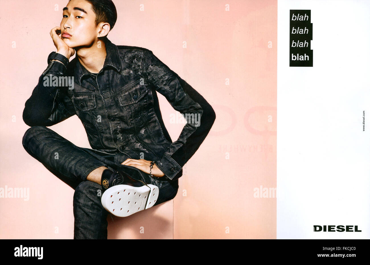 2010s UK Diesel Magazine Advert Stock Photo - Alamy