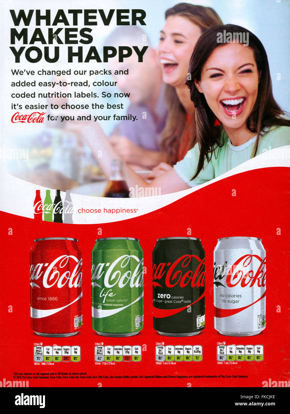 Diet Coke Advert Hi res Stock Photography And Images Alamy