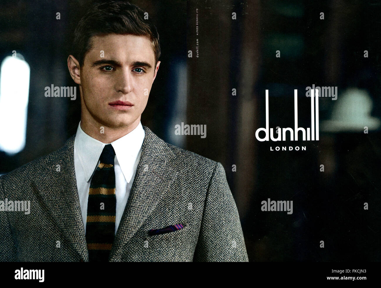 2010s UK Dunhill Magazine Advert Stock Photo Alamy