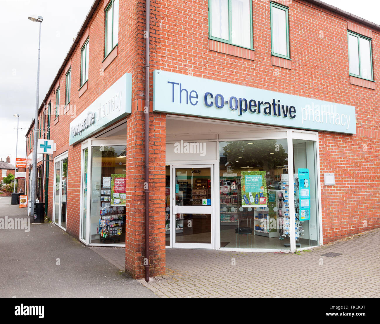 The cooperative pharmacy in Sandbach Cheshire England UK Stock Photo