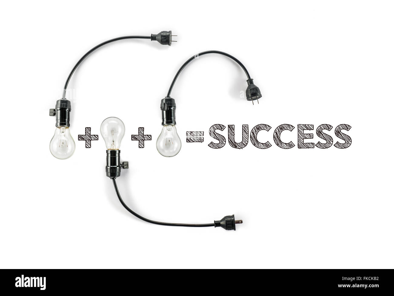 Success handwriting Cut Out Stock Images & Pictures - Alamy