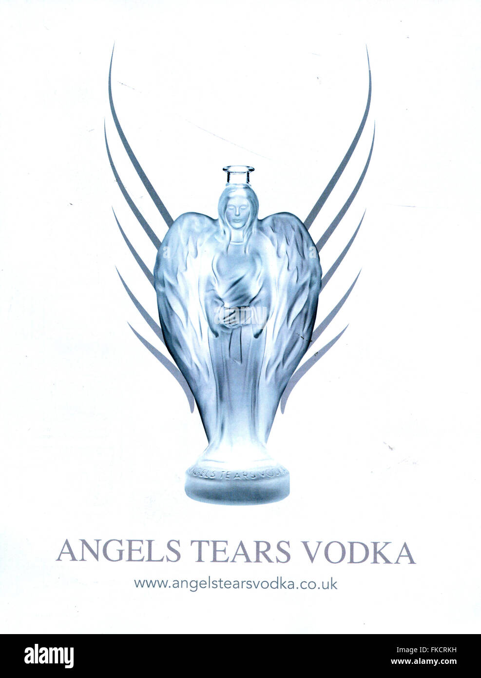 2010s UK Angels Tears Magazine Advert Stock Photo