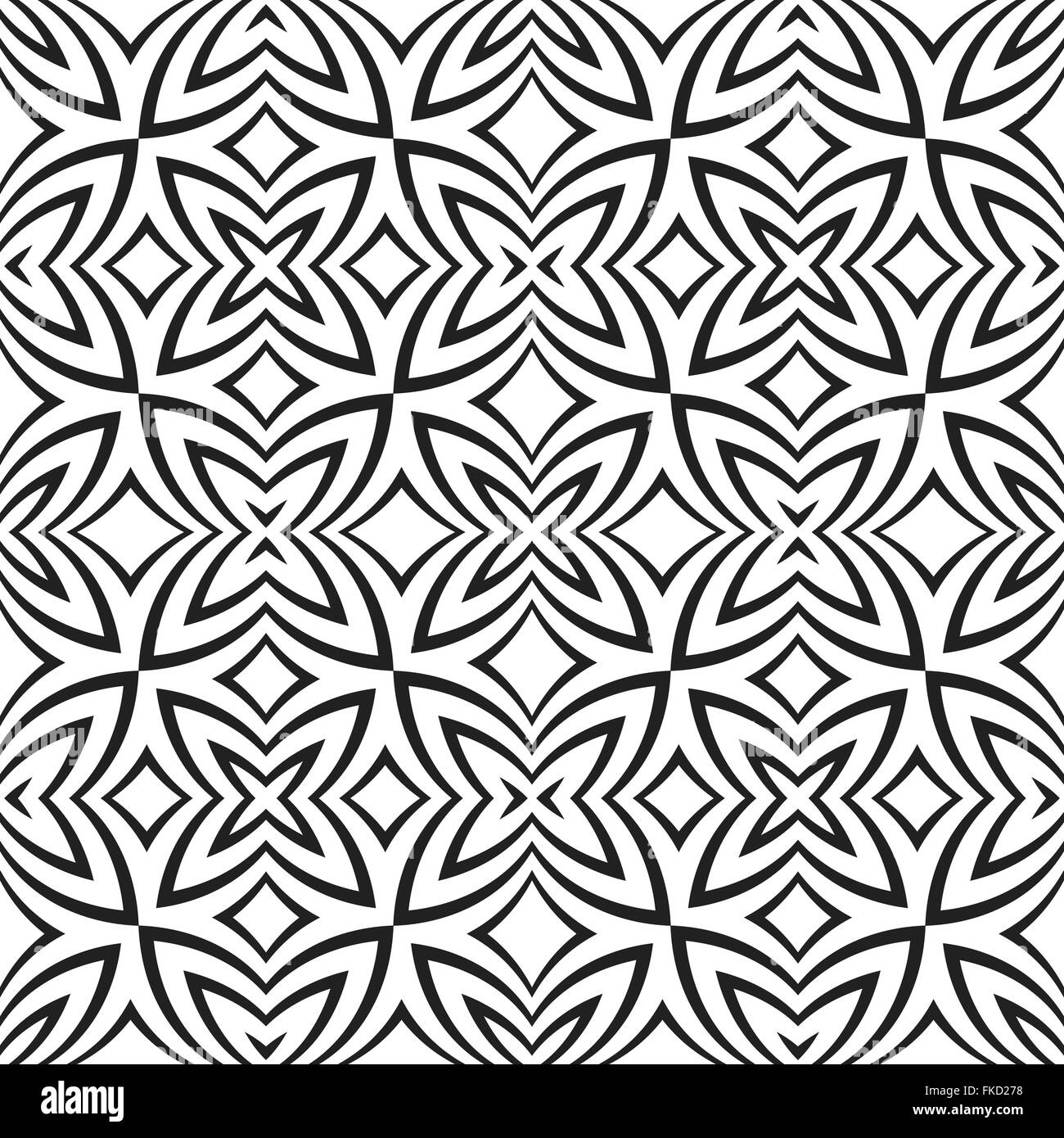 vector black color abstract optical art illusion design decoration ...