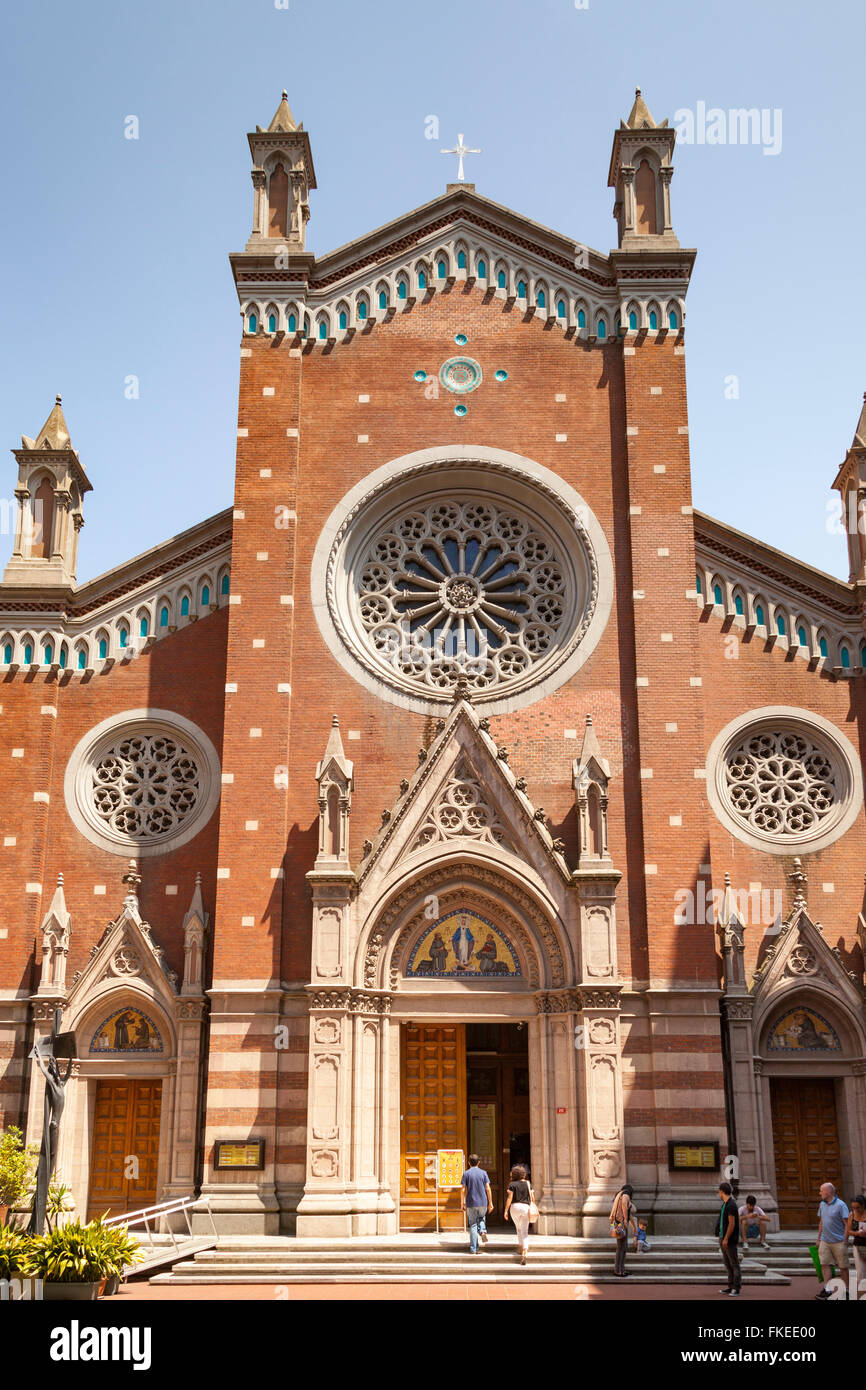 Saint Anthony of Padua Roman Catholic Church, Istiklal Caddesi, Beyoglu, Istanbul, Turkey Stock Photo