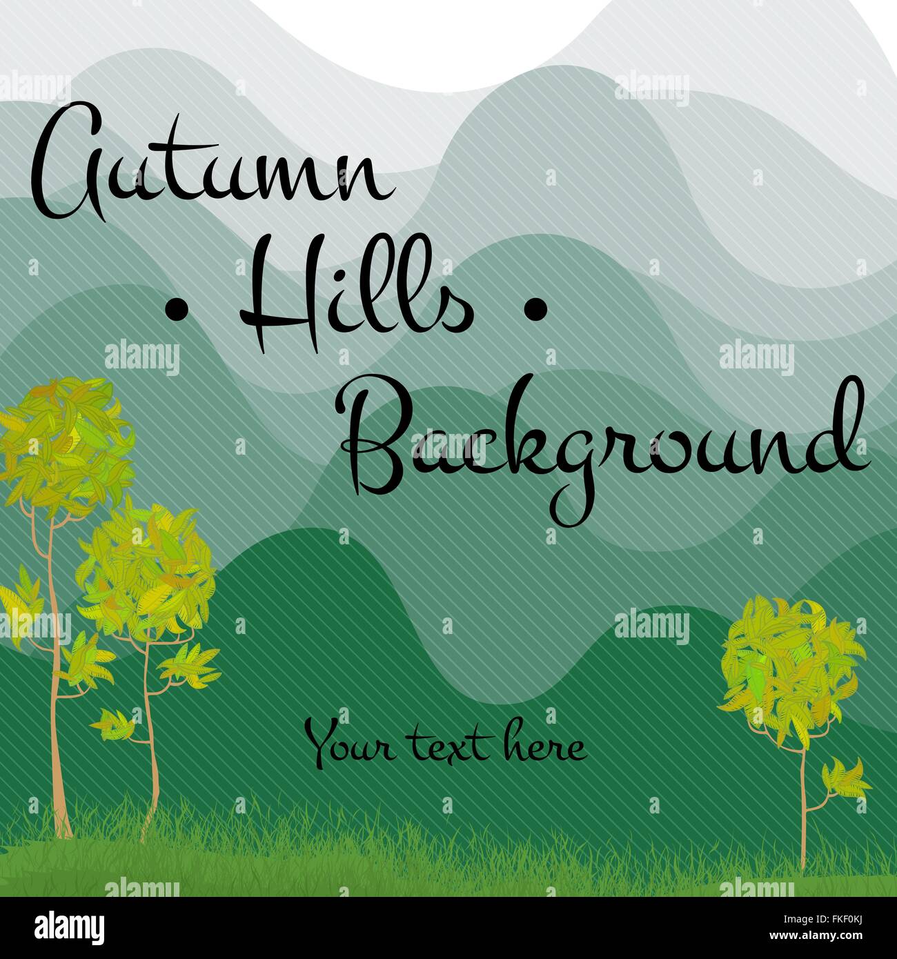 Mountains and Trees Background Stock Vector Image & Art - Alamy