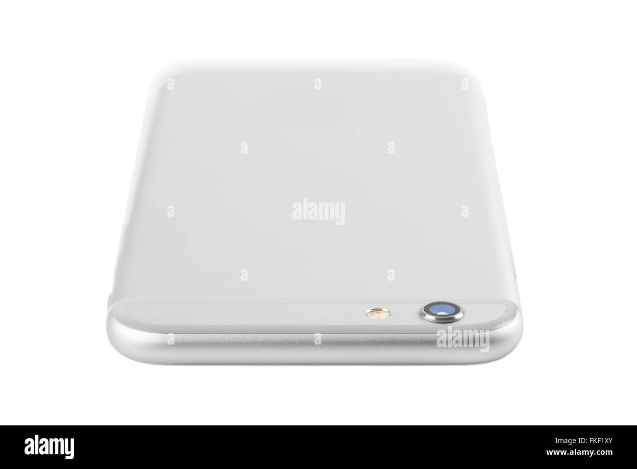 Mobile Phone Mockup On White Background Stock Photo - Alamy