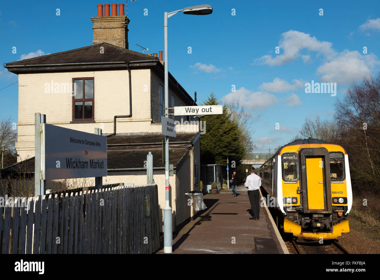 Wickham market railway station hires stock photography and images Alamy